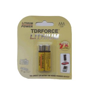 AAA Lithium Battery Li-Fes2 LFB AAA 1.5V No Rechargeable Battery