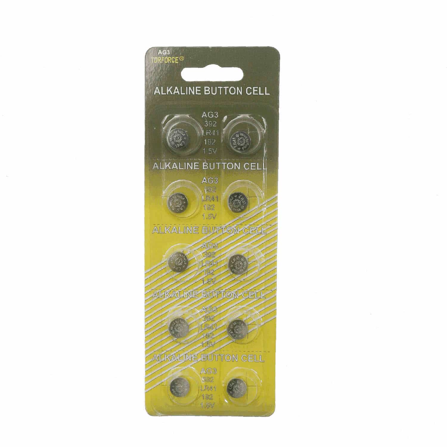 LR41 AG3 battery 1.5V Button Cell batteries