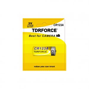 Lithium Battery CR123A batteries CR17335 3V in blister card