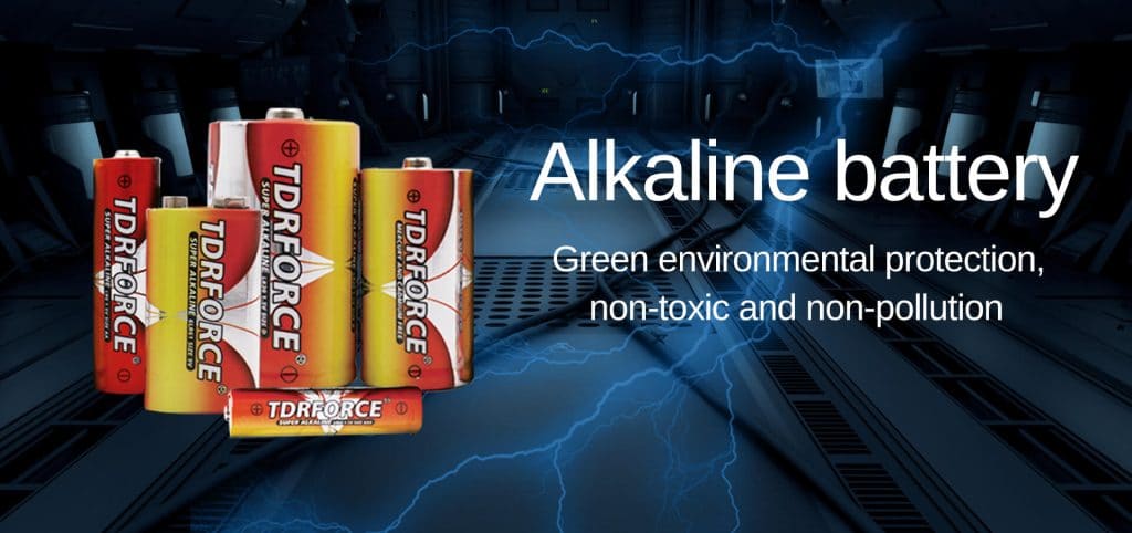 Alkaline battery factory